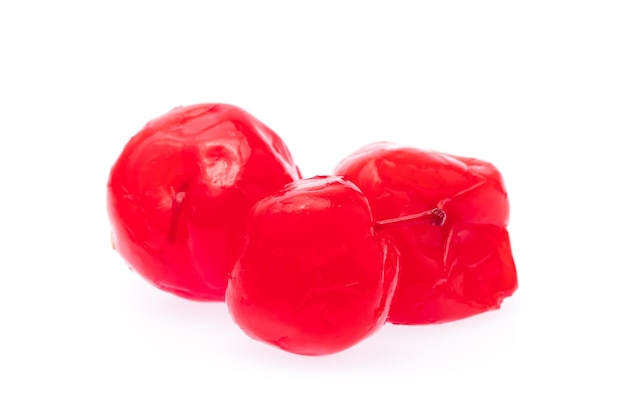 cherry dried isolated on a white background