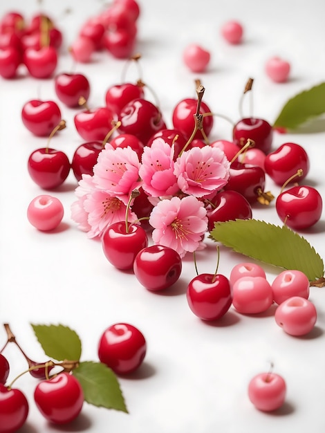 Cherry Fruits background