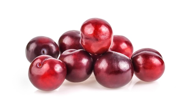 Cherry isolated Cherry on white background