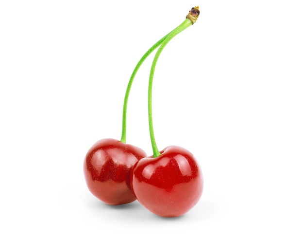 Cherry isolated on white background