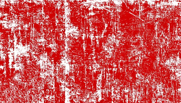 Photo cherry red offwhite abstract energetic composition of rough textured background antique distressed