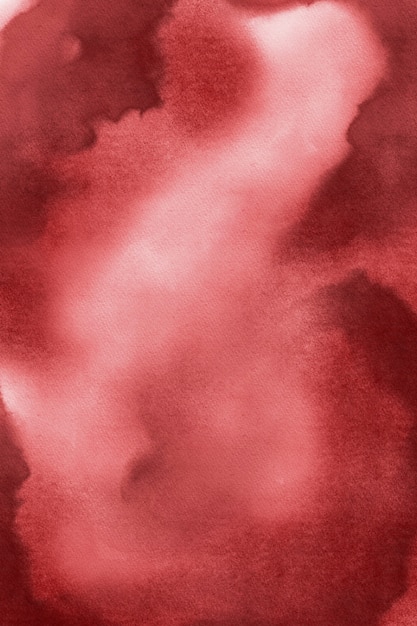 Cherry Red Watercolor Background Paper