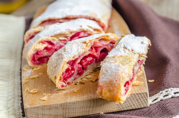 Cherry strudel