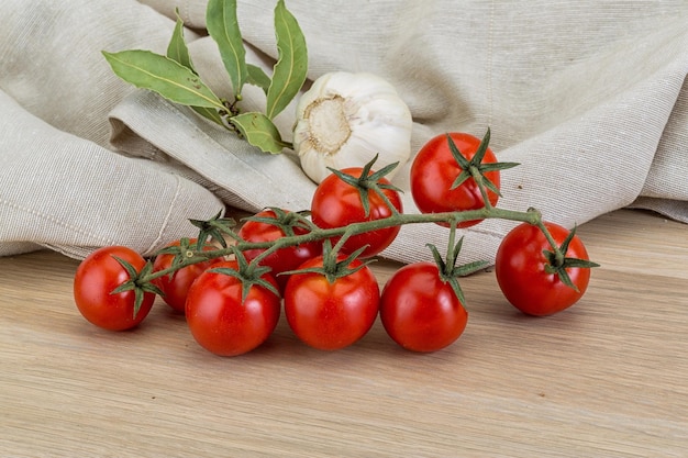 Cherry tomato branch