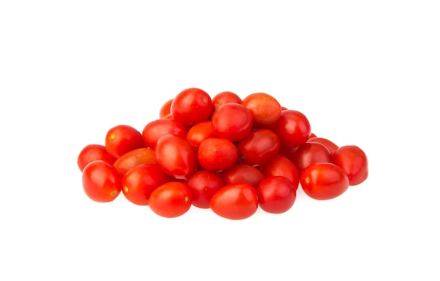 Cherry tomato isolated on white background