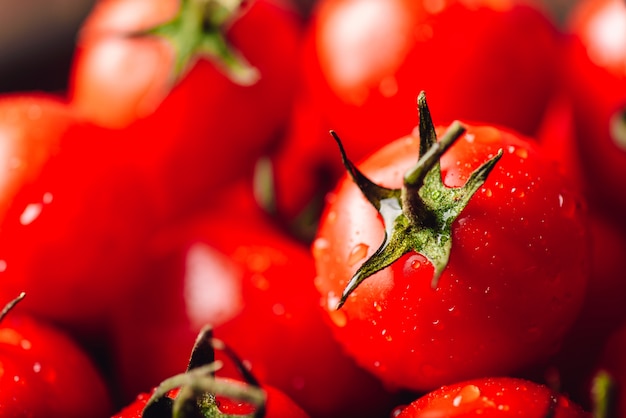 Cherry Tomatoes close up