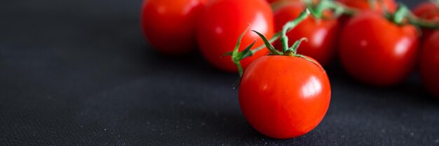 cherry tomatoes tomato on a green branch vegetable fresh healthy meal food snack diet on the table