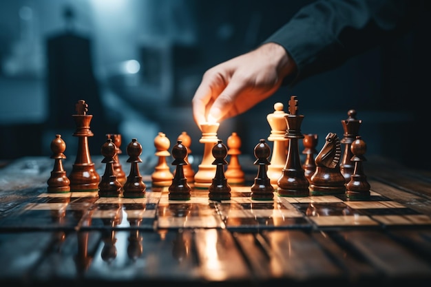 Chess, a metaphor for a businessmans game plan, strategy, and tactical  prowess Vertical Mobile Wallpaper AI Generated 31596790 Stock Photo at  Vecteezy