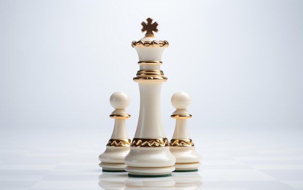 Chess Bishop on a Clear Background