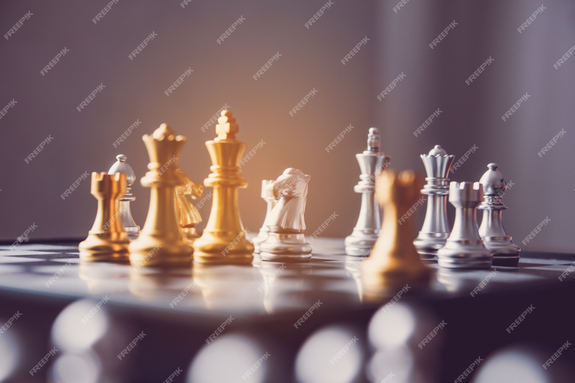 Premium Photo  Chess board - a competitive business idea to succeed.