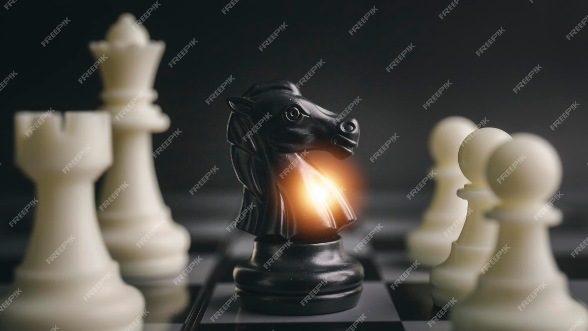 Chess Board Game Concept of Business Ideas and Competition and Stratagy  Plan Success Meaning Stock Photo - Image of crowd, alone: 184417568