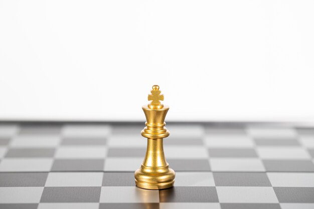 Chess board is the intelligence strategy game to make ideas for business and marketing concept, the success ideas is drive the business to hit target goal and make the advantage above the competition.