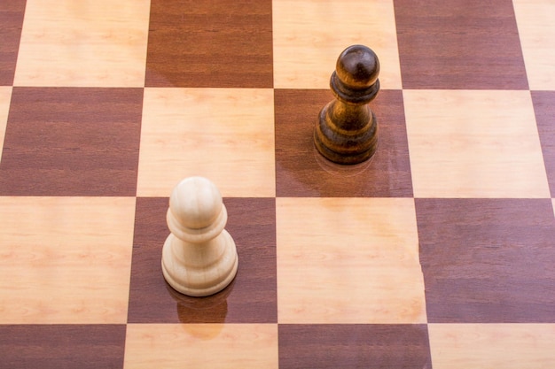 Compass Chess Piece On Chess Board Stock Photo 2296557763