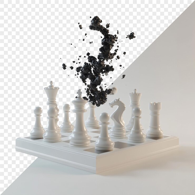 a chess board with the words quot game quot on it