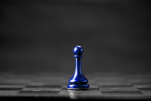 Chess business concept, leader & success