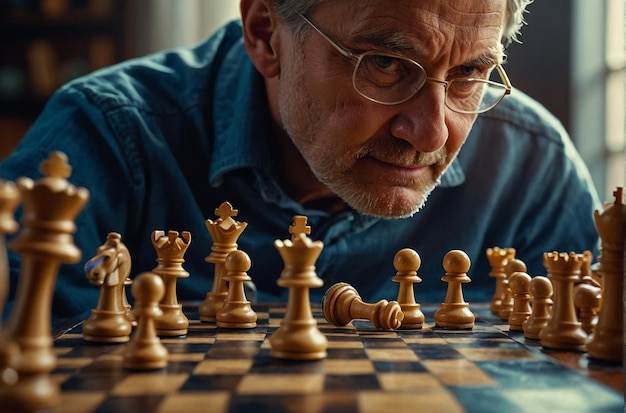 チェスの挑戦 父と息子の戦略