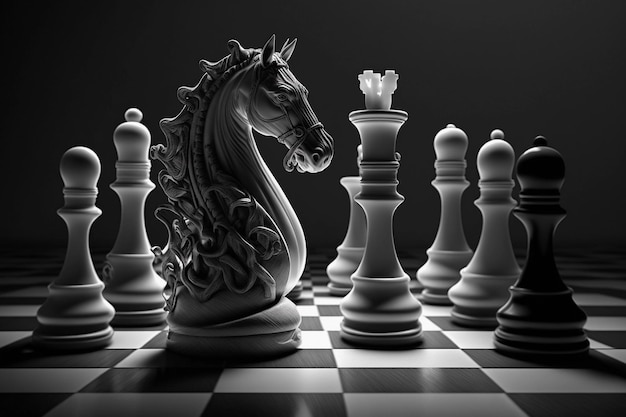 Made a wallpaper quality version of the AI image : r/chess