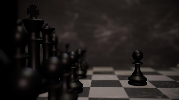 Wallpaper light, chess, black background, silhouettes, chess Board, bokeh,  blurred background, chess pieces for mobile and desktop, section разное,  resolution 5184x3888 - download