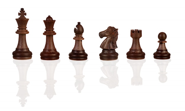 Photo chess figures