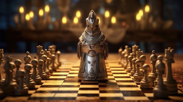 Made a wallpaper quality version of the AI image : r/chess