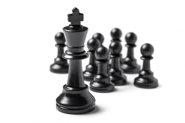 Chess isolated on white 