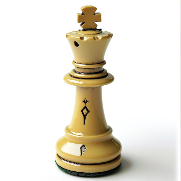 Photo chess king isolated on a white background