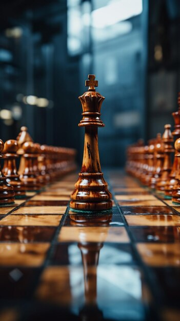 Chess, a metaphor for a businessmans game plan, strategy, and tactical  prowess Vertical Mobile Wallpaper AI Generated 31596812 Stock Photo at  Vecteezy