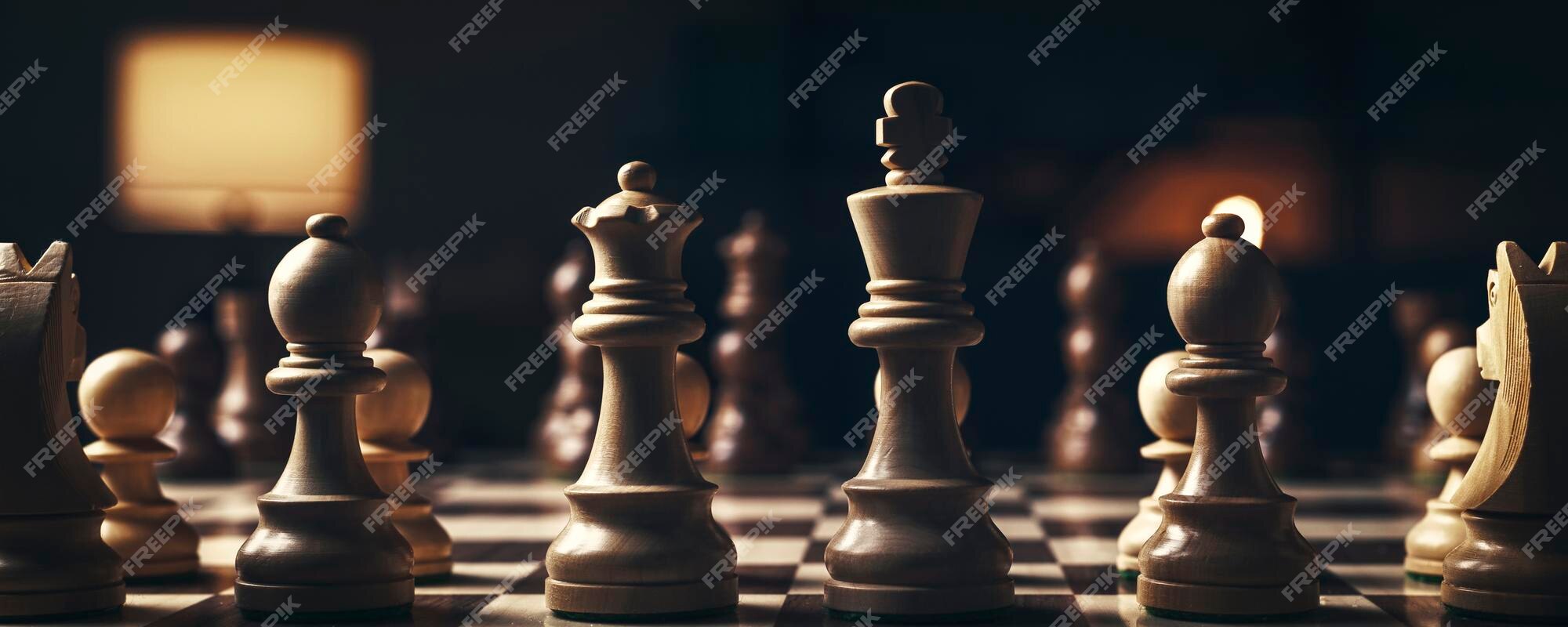 The Chess Pieces Arranged on a Chessboard Stock Photo - Image of fight,  difficulty: 260303242