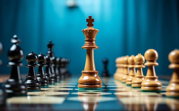 In the world of business, a chess piece symbolizes strategic financial  decisions Vertical Mobile Wallpaper AI Generated 31596906 Stock Photo at  Vecteezy