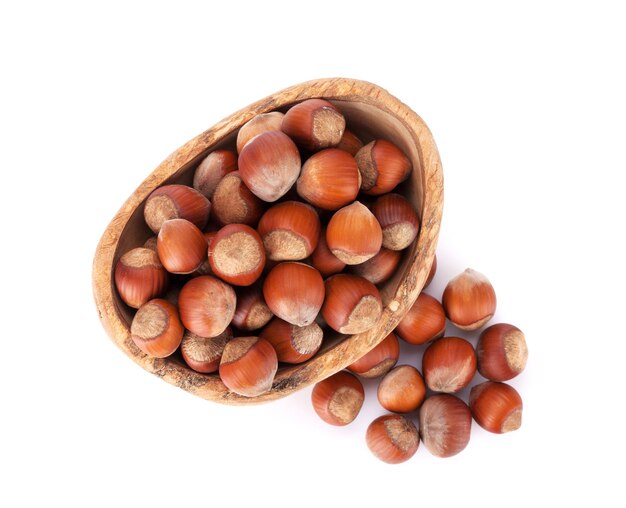 Chestnut nuts in bowl