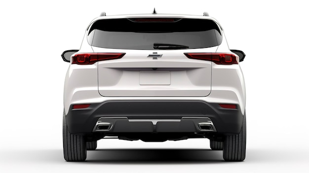 Photo chevrolet blazer back view mockup