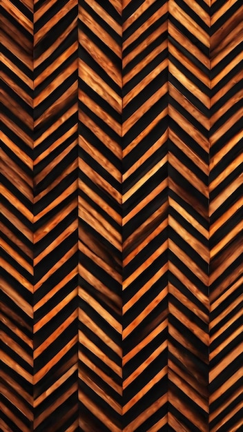 Photo chevron stripes design black symmetrical
