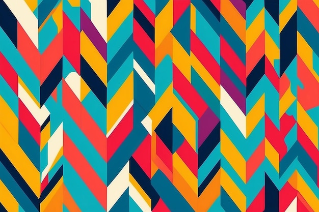 Иллюстрация Chevrons Creative Abstract Design