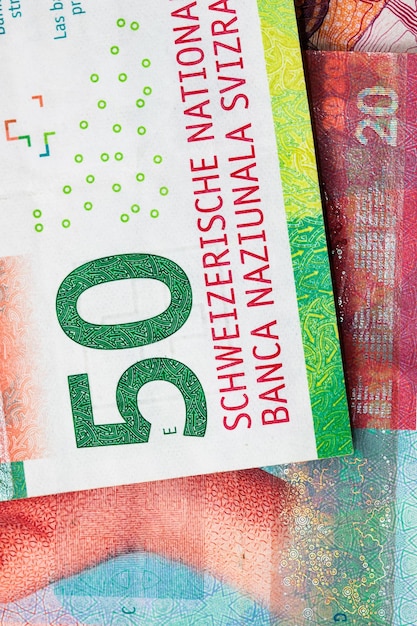 Foto valuta svizzera in mezzo alle sfide dell'inflazione