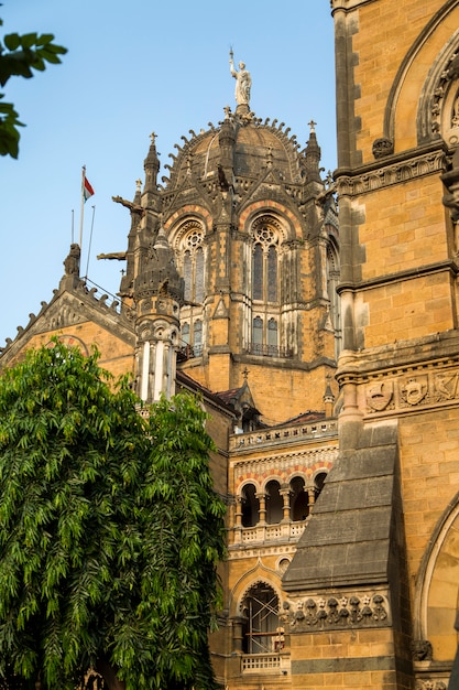 Chhatrapati Shivaji Terminus at Mumbai, India.