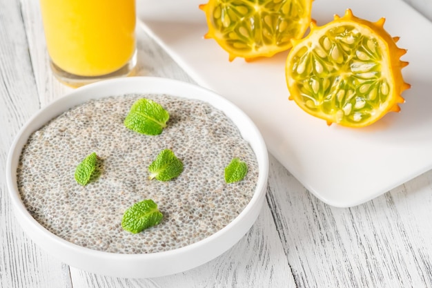 Chia seed pudding