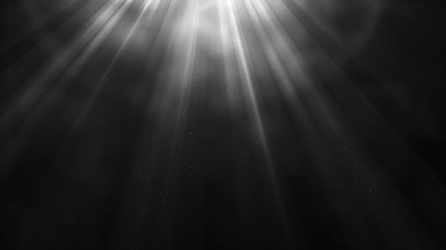 Photo chiaroscuro light rays with bright light and black contrasti texture effect y2k collage background