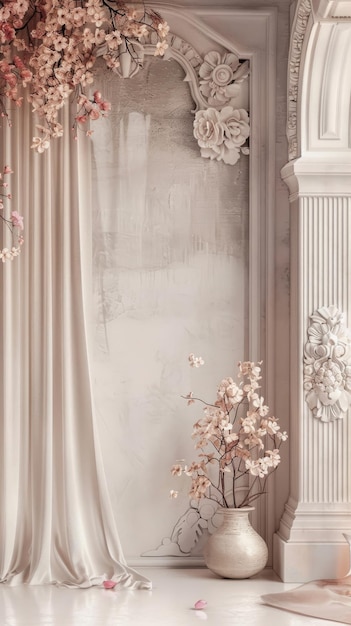chic mockup design with ornate details for an elegant aesthetic