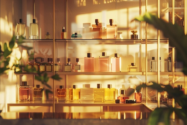 Chic perfume boutique featuring a curated selectio