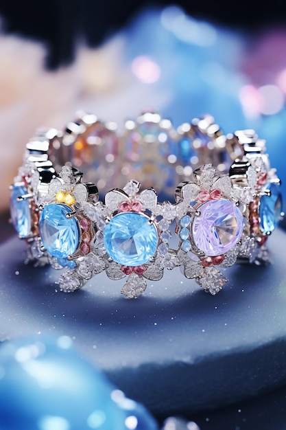 Chic and Sparkly Frozen Winter Jewel Elegance