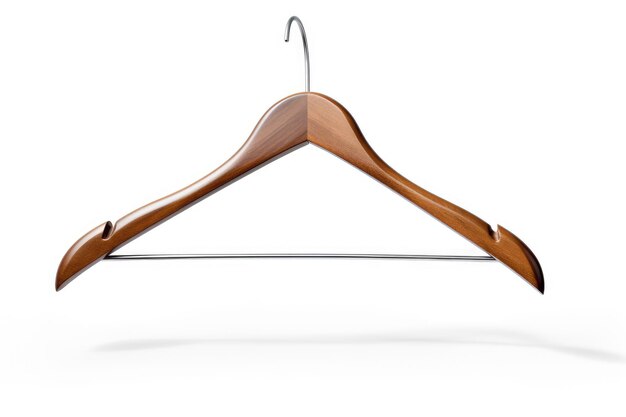 Chic Storage Elevate Your Closet with the Perfect Hanger for Coats isolated on white background