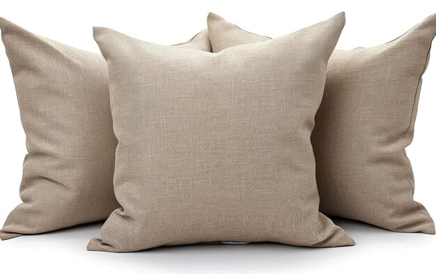 Chic Taupe Decorative Pillow Taupe Throw Pillow Covers Premium AI generated image