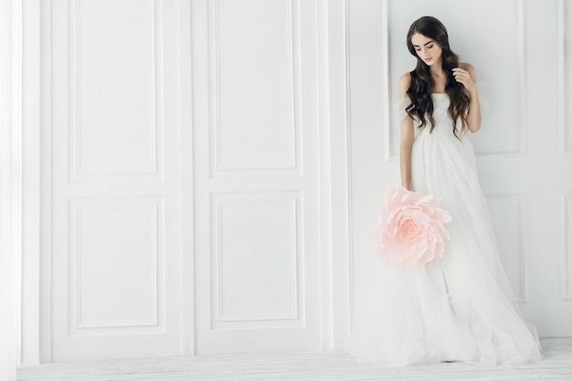 Foto abito da sposa elegante