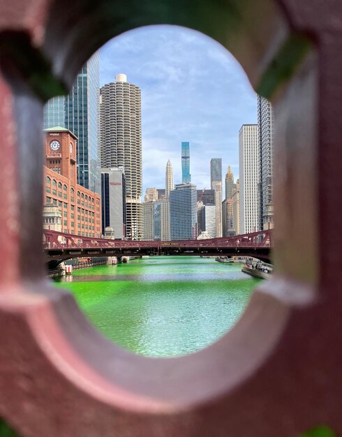chicago river green for st patricks day 2025