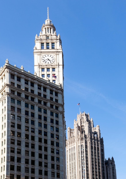 Chicago Tribune Tower en Wrigley-gebouw