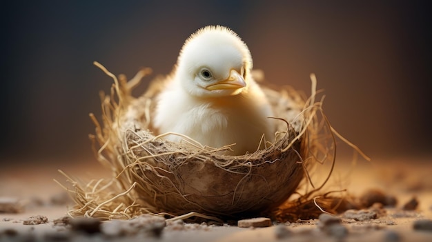 chick in the nest generative ai