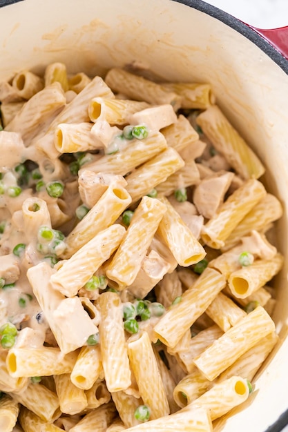 Chicken alfredo pasta