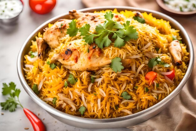 Chicken biryani