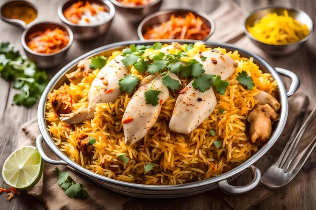 Chicken biryani