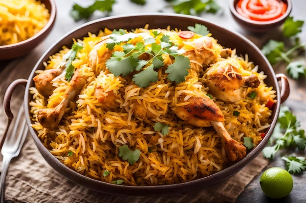 Chicken biryani